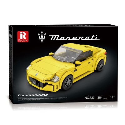 Конструктор REOBRIX Maserati Gran Turismo Yellow (384 pcs)
