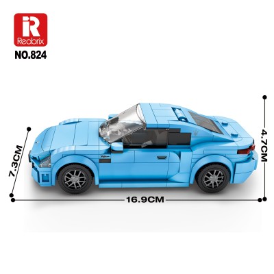 Конструктор REOBRIX Maserati Gran Turismo Blue (384 pcs) 2