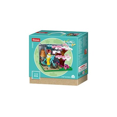 Конструктор SLUBAN B0989A / Girl's Dream season spring, 119 el.