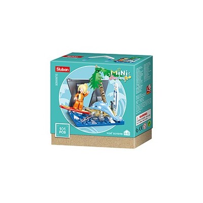 Конструктор SLUBAN B0989B / Girl's Dream season summer, 101 el.