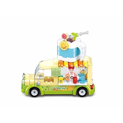 Конструктор SLUBAN B0993C / Smoothie wagon, 174 el. 2
