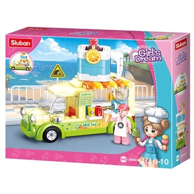 Конструктор SLUBAN B0993C / Smoothie wagon, 174 el.