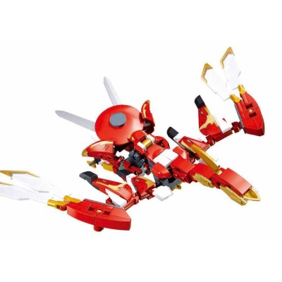 Конструктор SLUBAN B1277 / Exosuit classic of mountains/sea red cardinal, 248 el. 2