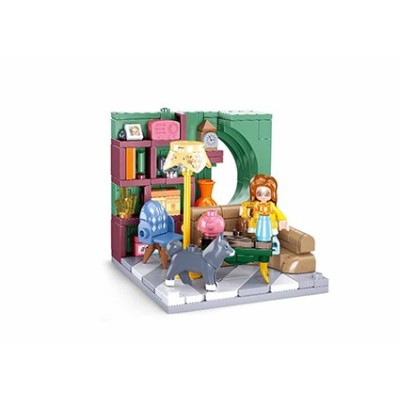 Конструктор SLUBAN B1016C / Girl's Dream living room, 219 el. 2