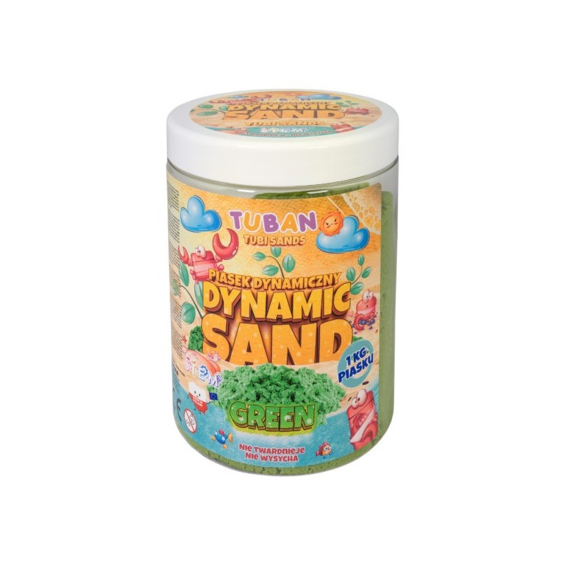 Динамичен пясък,DYNAMIC SAND – GREEN 1 kg