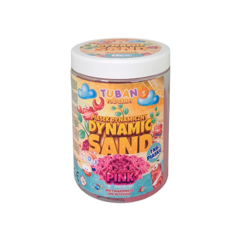Динамичен пясък, DYNAMIC SAND – PINK 1 kg