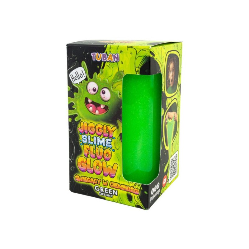 Флуоресцентен SLIME FLUO GLOW – GREEN g