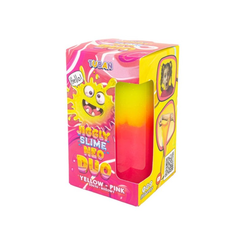 Двуцветен SLIME NEO DUO – YELLOW-PINK 430 g