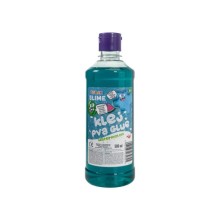 Ароматизирано цветно лепило за слайм TURQUOISE – WATERMELON SCENT 500 ml