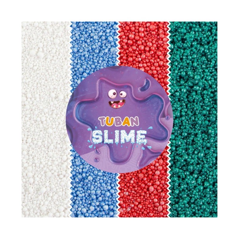 Минерален блясък за добавяне в слайм COLORFUL SYMPHONY – 4 COLORS 12 g