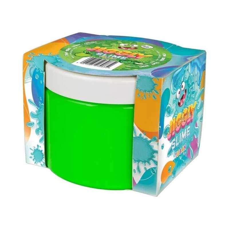 Слайм JIGGLY SLIME – GREEN APPLE 500 g
