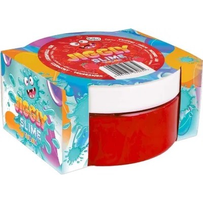 Слайм JIGGLY SLIME – RED STRAWBERRY 200 g