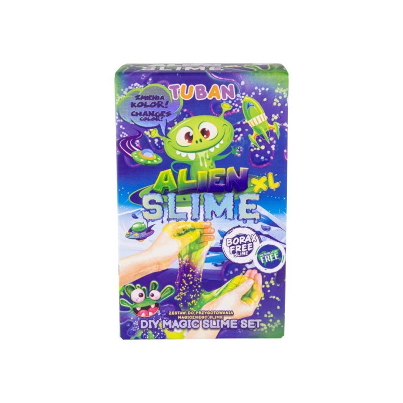 К-т НАПРАВИ САМ Вълшебен SLIME, променящ цвета си – ALIEN XL
