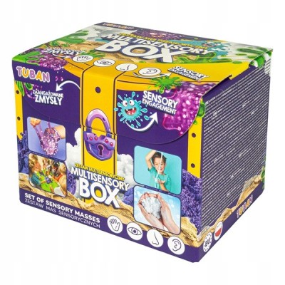 К-т НАПРАВИ САМ Вълшебен SLIME - SET OF SENSORY MASSES - MULTISENSORY BOX