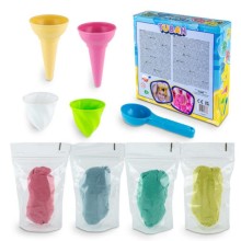 К-т за игра пухкав пясък,МАГАЗИН ЗА СЛАДОЛЕД,SET FLUFFY SAND – ICE CREAM SHOP