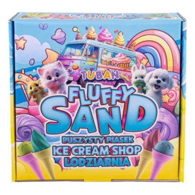 К-т за игра пухкав пясък,МАГАЗИН ЗА СЛАДОЛЕД,SET FLUFFY SAND – ICE CREAM SHOP
