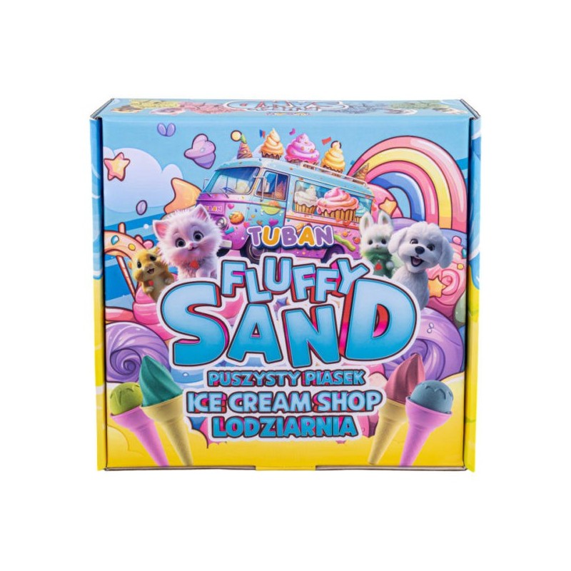 К-т за игра пухкав пясък,МАГАЗИН ЗА СЛАДОЛЕД,SET FLUFFY SAND – ICE CREAM SHOP