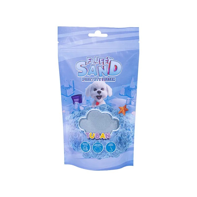 Пухкав пясък за моделиране FLUFFY SAND BLUE 90 g