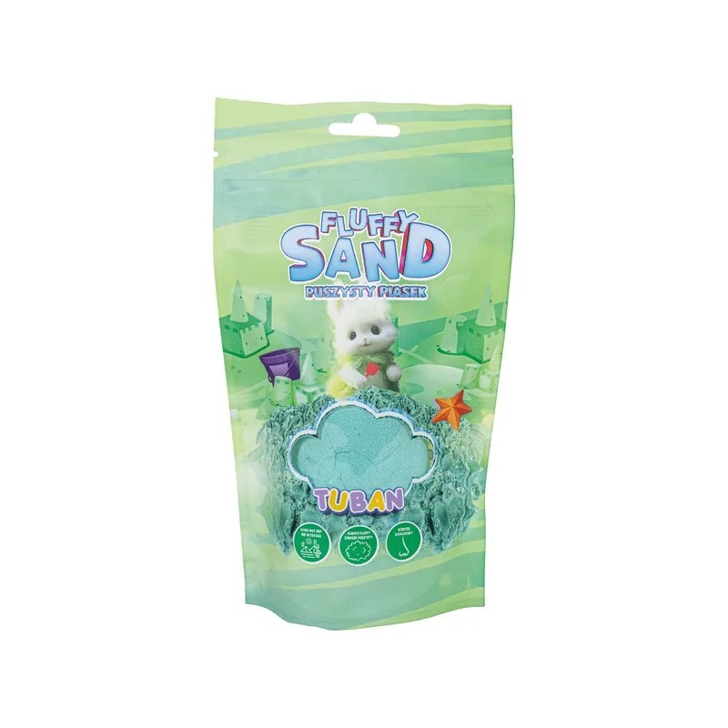 Пухкав пясък за моделиране FLUFFY SAND GREEN 90 g