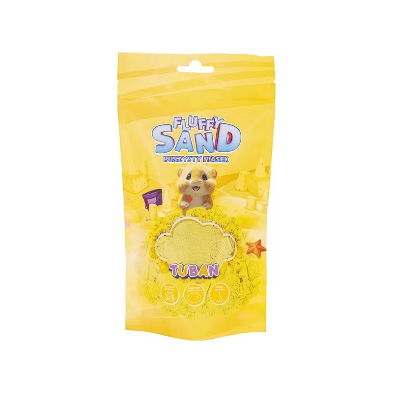 Пухкав пясък за моделиране FLUFFY SAND YELLOW 90 g