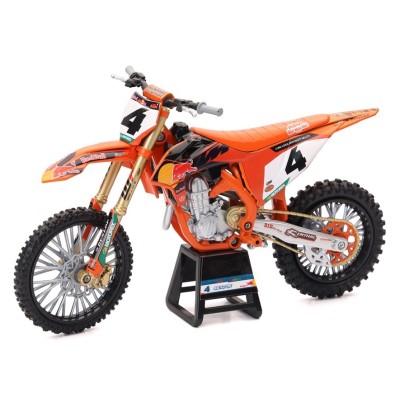 Мотоциклет NEWRМотоциклет NEWRAY RED BULL KTM 450 SX-F FACTORY RACING TEAM CHASE SEXTON Nr 1, метал и пластмаса, 1:12 2