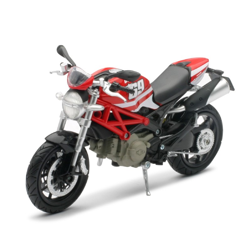 Мотоциклет NEWRAY DUCATI MONSTER 796, метал и пластмаса, 1:12