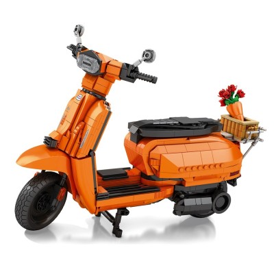 Конструктор REOBRIX Ретро скутер Lambretta V200 orange,1169 pcs 2
