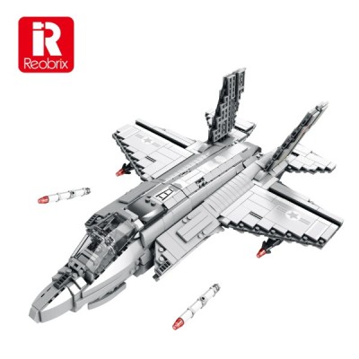 Конструктор REOBRIX Самолет F35,1600 pcs 2