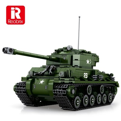 Конструктор REOBRIX 77030 Танк Sherman WoT, 836 pcs 2