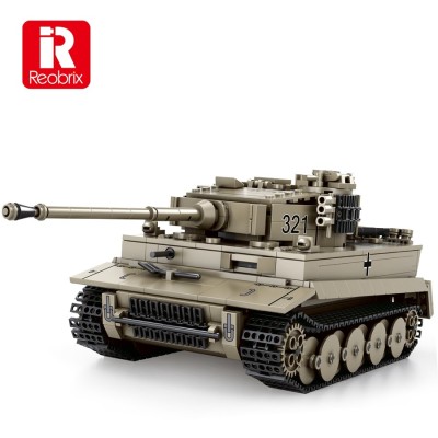 Конструктор REOBRIX 77030 Танк Tiger I WoT,1138 pcs 2