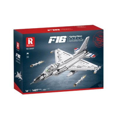 Конструктор REOBRIX Самолет F16, 1427 pcs