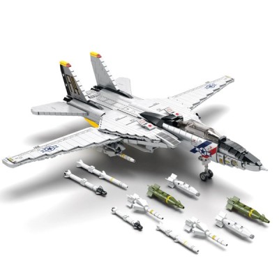 Конструктор REOBRIX Самолет F14, 1600 pcs 2