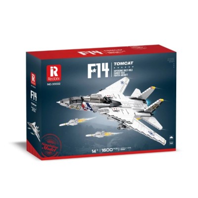 Конструктор REOBRIX Самолет F14, 1600 pcs
