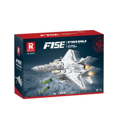 Конструктор REOBRIX Самолет F15, 2216 pcs