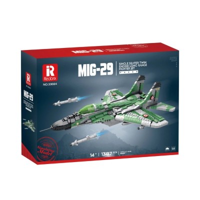 Конструктор REOBRIX Самолет MIG-29, 1837 pcs