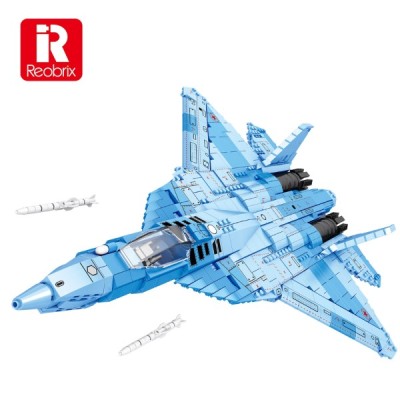 Конструктор REOBRIX Самолет SU57, 1600 pcs 2