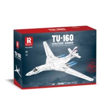 Конструктор REOBRIX Самолет TU160, 1598 pcs