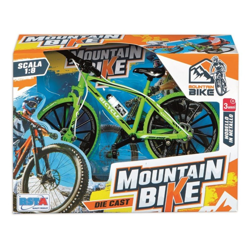 Макет велосипед Mountain Bike, метал и пластмаса, мащаб 1:8
