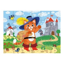 Пъзел ДОДО Котаракът в чизми, 30 pcs