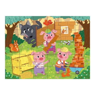 Пъзел ДОДО Трите прасенца, 30 pcs 2