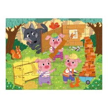 Пъзел ДОДО Трите прасенца, 30 pcs
