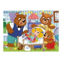 Пъзел ДОДО Златокоска и трите мечки, 30 pcs