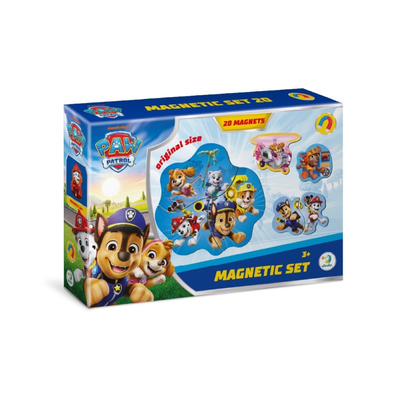 Магнитни фигури ДОДО Paw Patrol Rescue Pups, 20 pcs