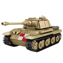 Конструктор REOBRIX 77034 Танк Pudel WoT (969 pcs)