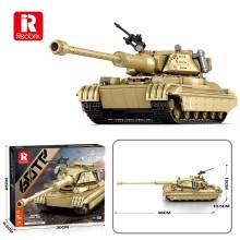 Конструктор REOBRIX 77036 Танк Twardy WoT (1128 pcs)