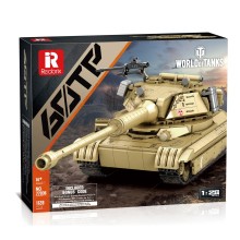 Конструктор REOBRIX 77036 Танк Twardy WoT (1128 pcs)