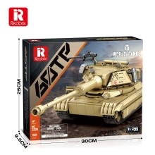 Конструктор REOBRIX 77036 Танк Twardy WoT (1128 pcs)