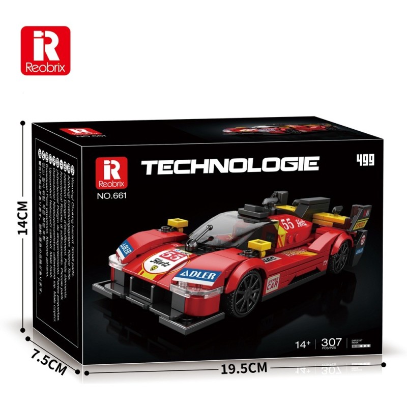 Конструктор REOBRIX Hyper Car (307 pcs)