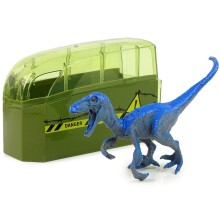 LEAN TOYS Джип с ремарке и динозавър, инструмент за сглобяване