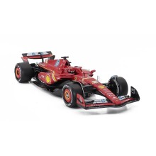 Метален автомобил BURAGO - 1/24 - FERRARI F1 SF-24 TEAM SCUDERIA FERRARI